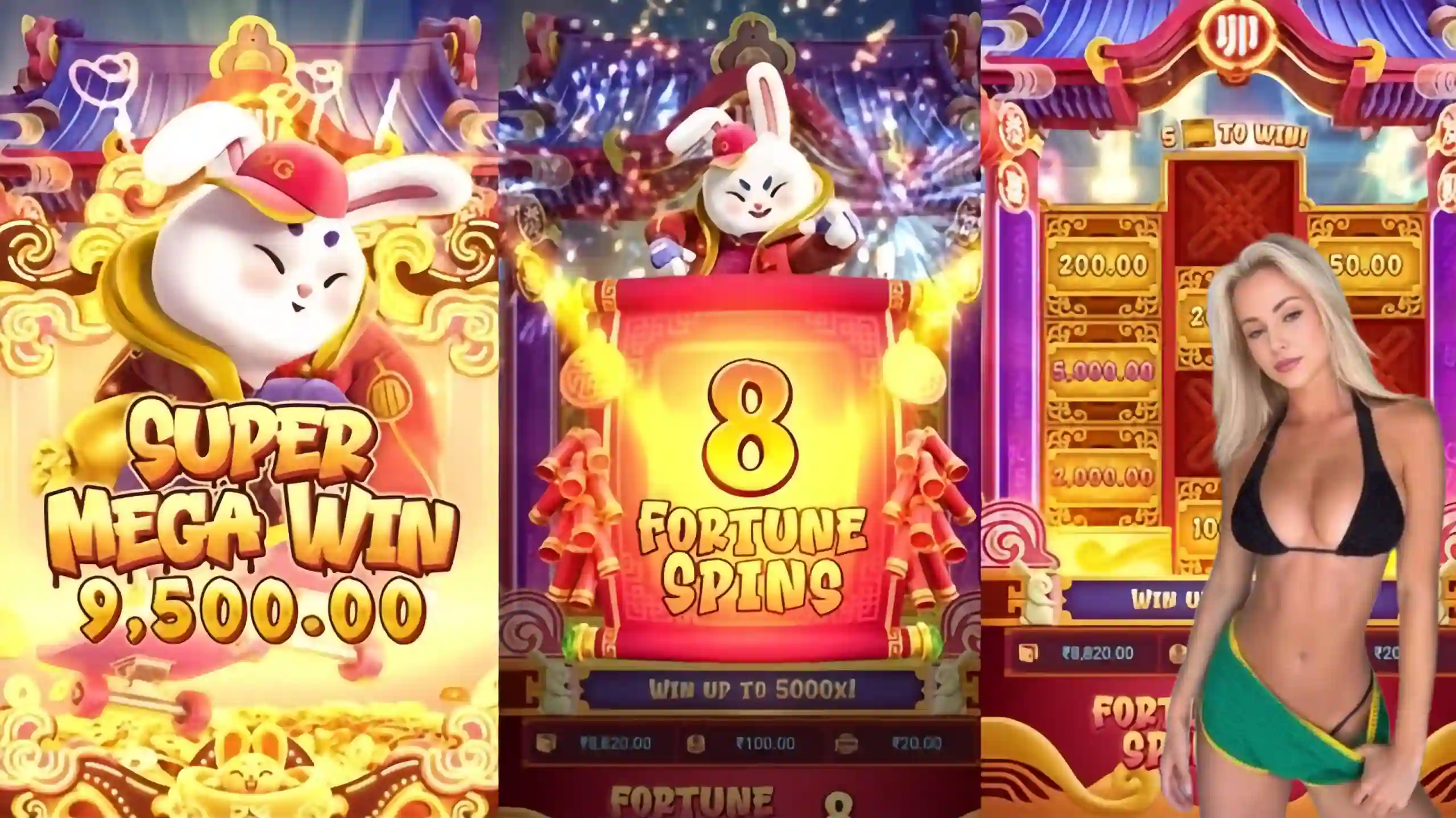 Wild Expansivo Fortune Rabbit wowjogo - Coelho Dourado que Expande